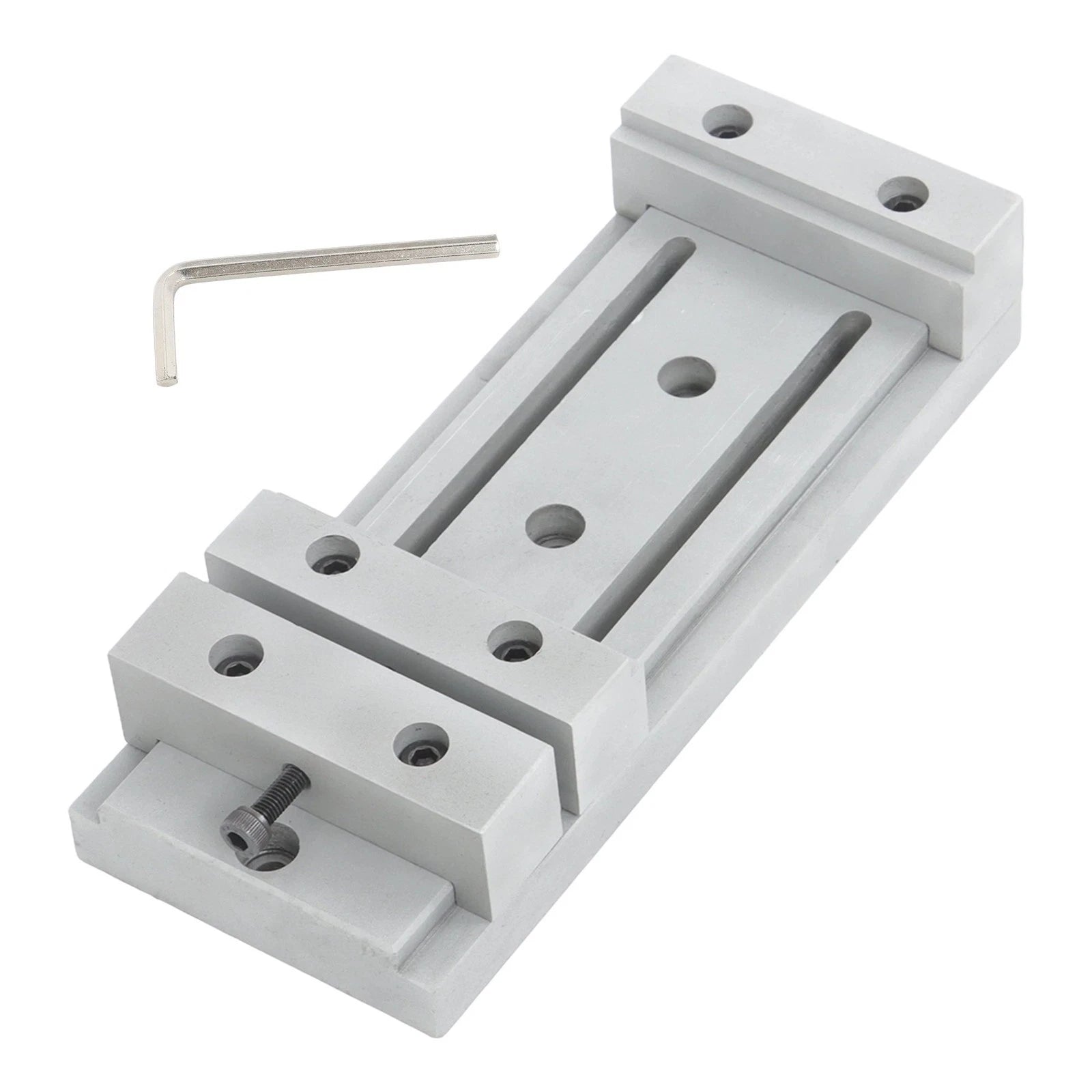 5" Low Profile Bench Vise for CNC Router Workholding