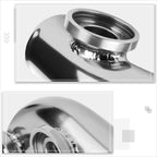 2.5" OD Aluminum 70 Degrees Bend Turbo BOV Adapter Flange Pipe for
