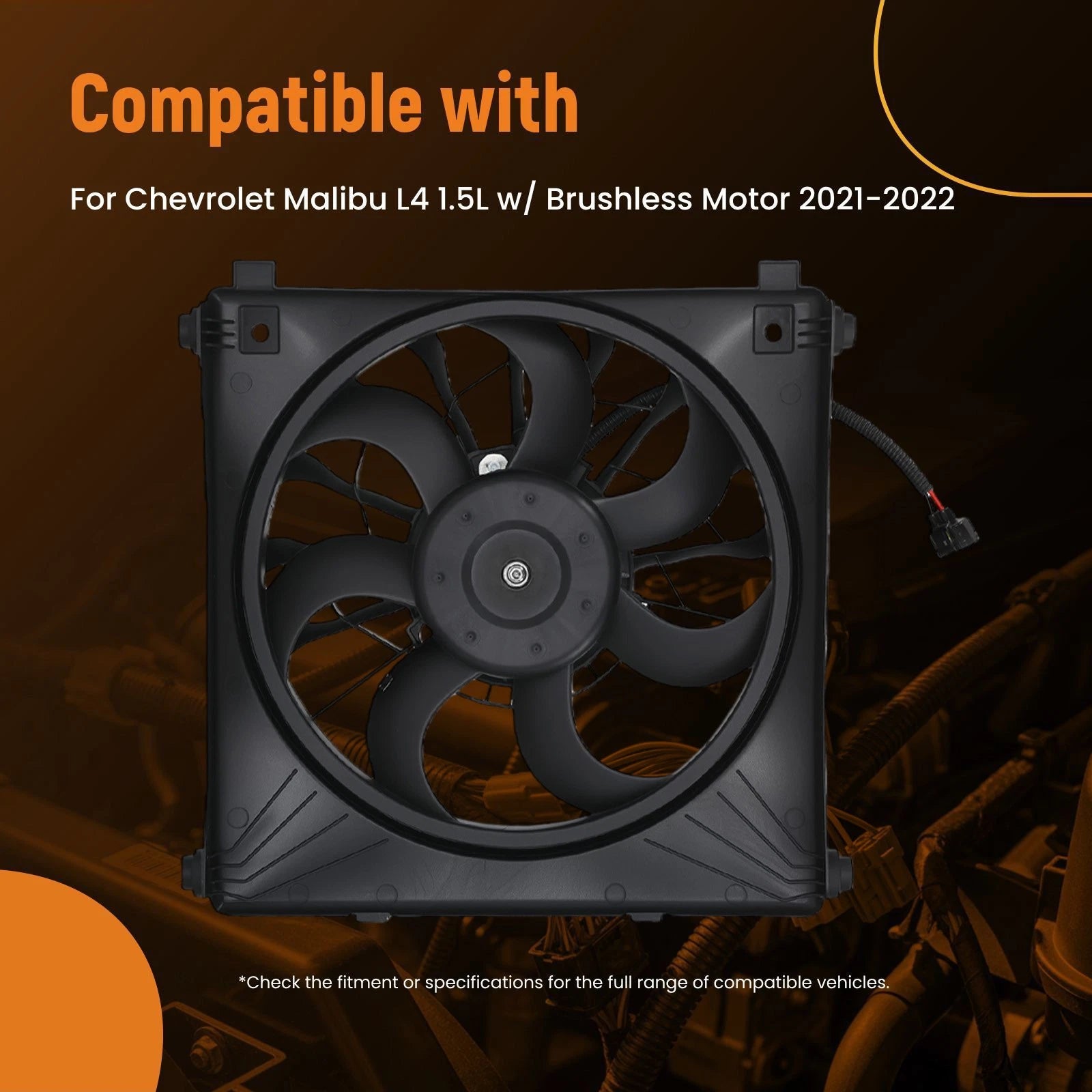 Electric Radiator Cooling Fan for Tesla Model S (2012-2021)