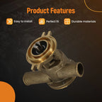 Engine Water Cooling Pump for Volvo Penta AD31X TAMD31P-A (2010–2011)