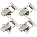 Heavy Duty Spring Loaded Clamp Clip for Secure Case Box Closure (Stainless Steel)