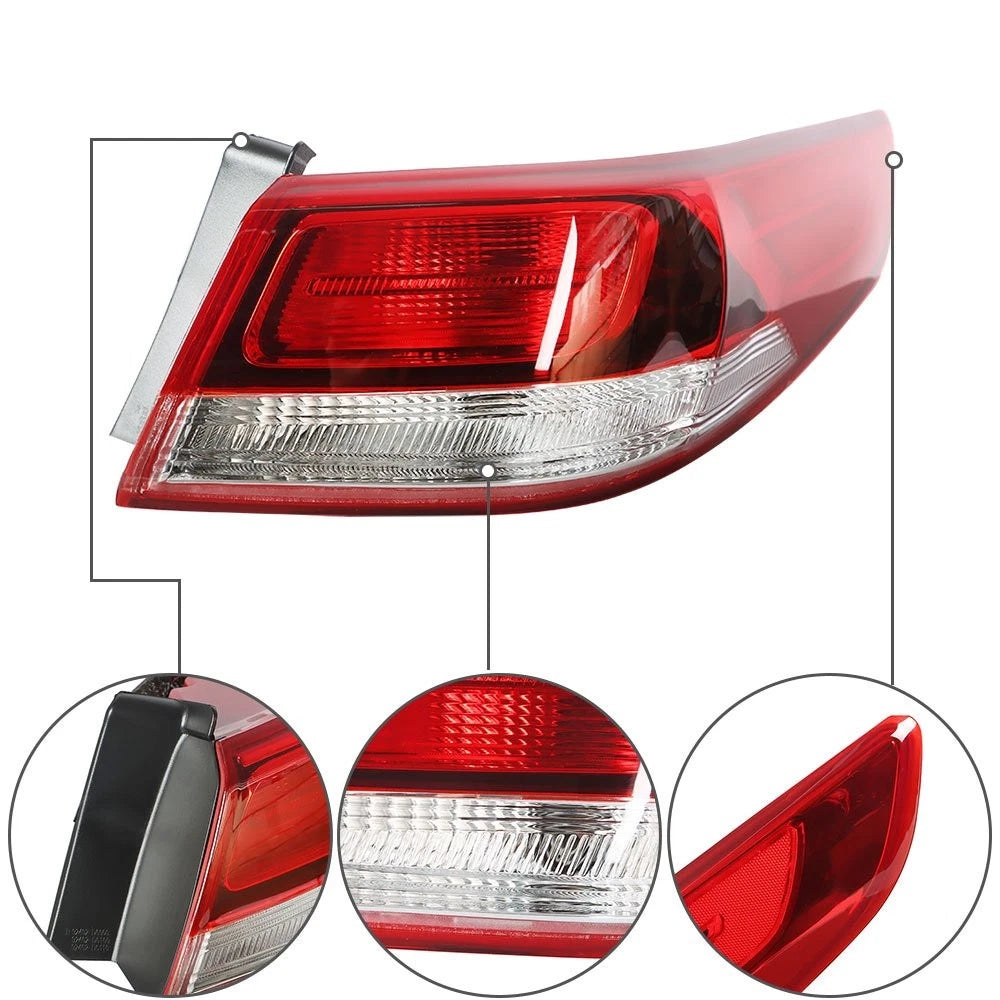 Tail Light Assembly for Kia Optima (2016–2018) Right Passenger Side Halogen