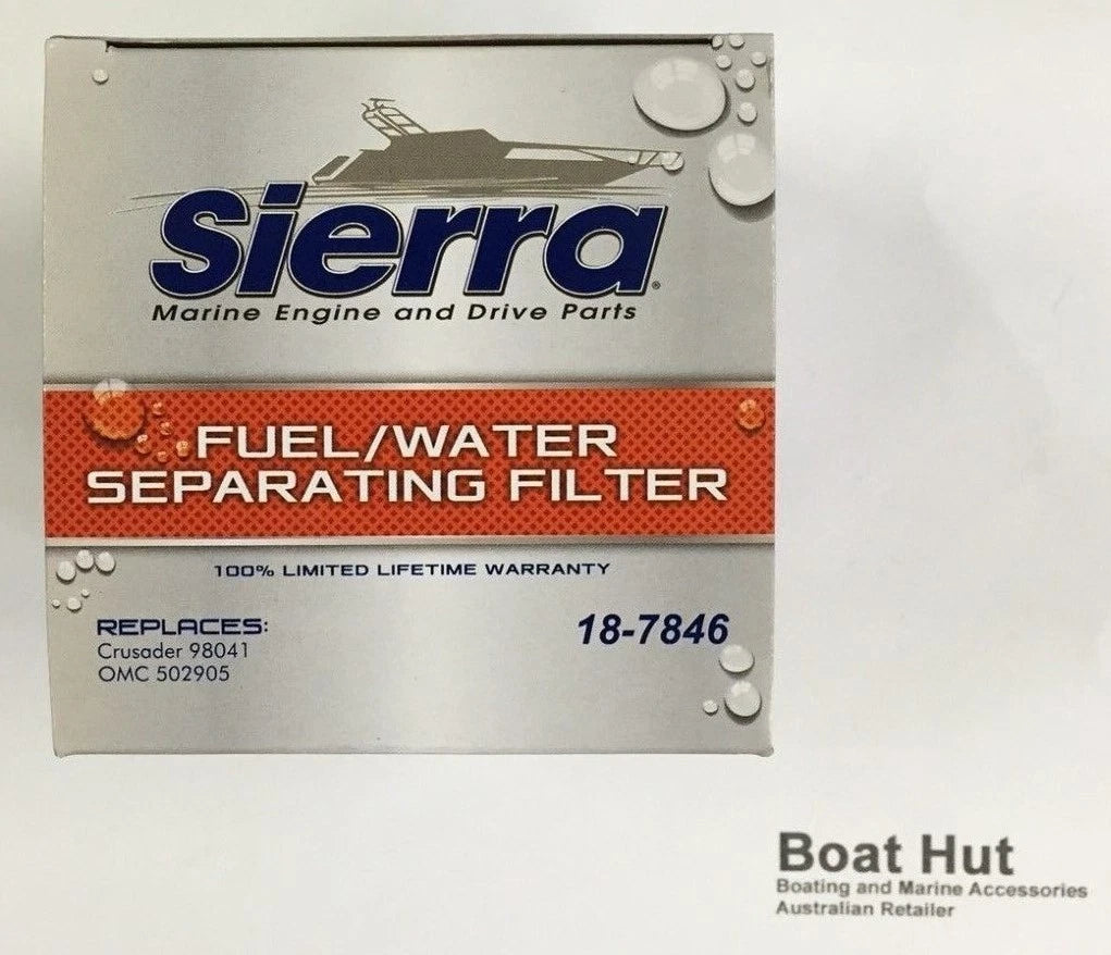 Fuel/Water Separating Filter for Sierra S18-7846 OMC 502905 (21 Micron)