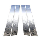 Diamond Grade 4pc Pillar Post Covers for 2010-2013 Kia Forte5 Hatchback