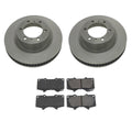 Set of 2 Front Brake Rotors & Pads for 4Runner GX460 (2010–2023)