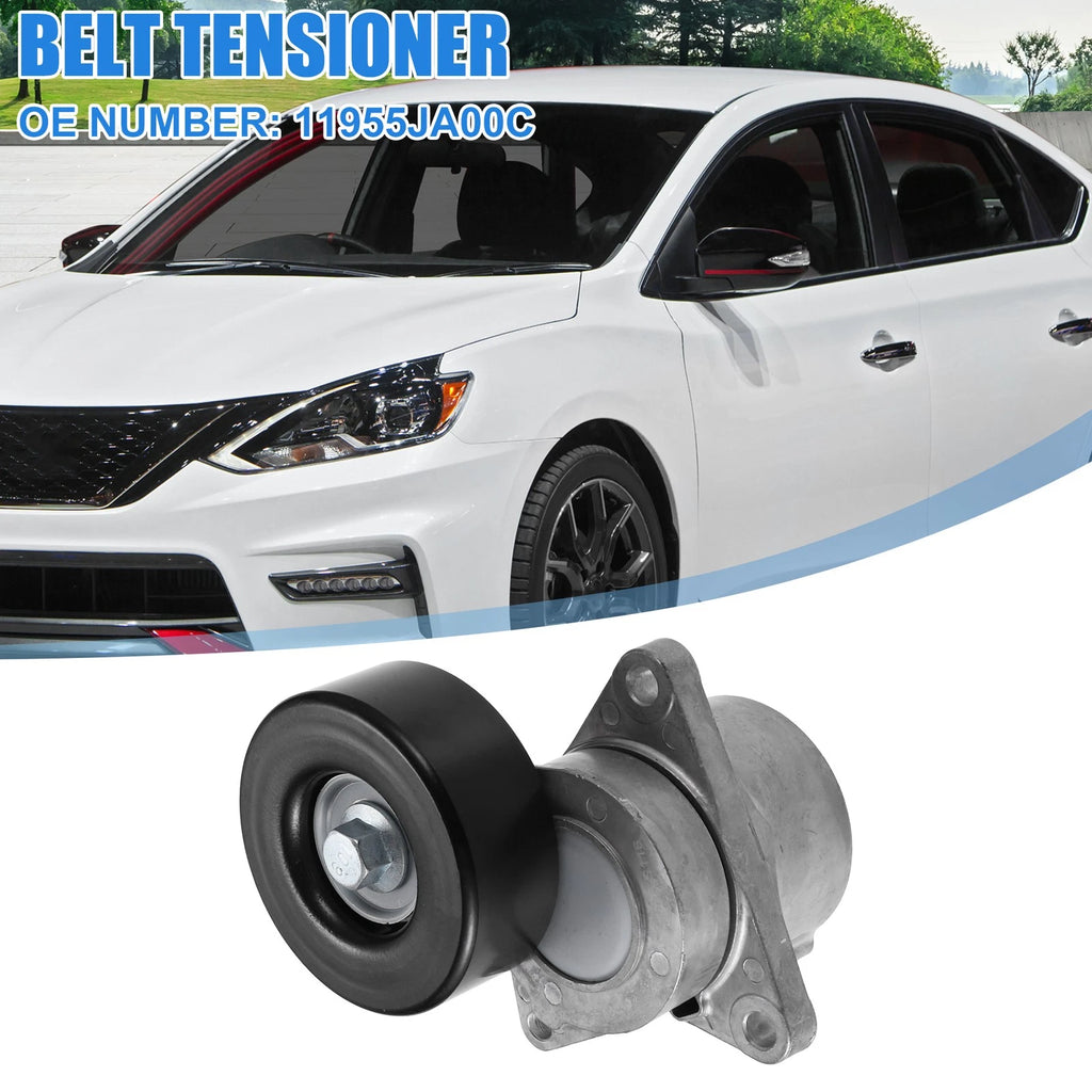 Accessory Drive Belt Tensioner Assembly for Nissan Altima L4 2.5L (2002–2012)