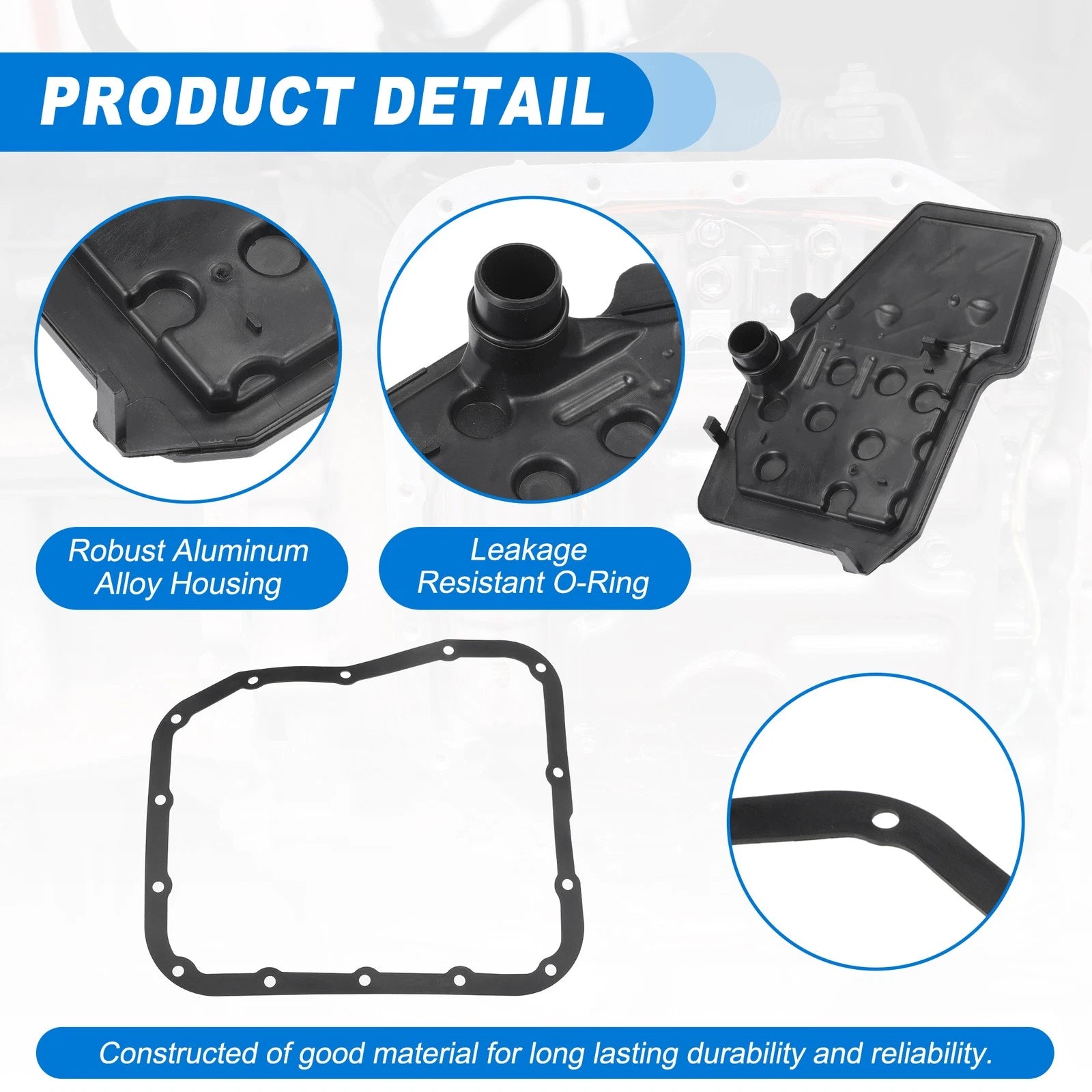 U540E Transmission Filter Oil Pan Gasket Kit for Toyota (No. 3530397501)