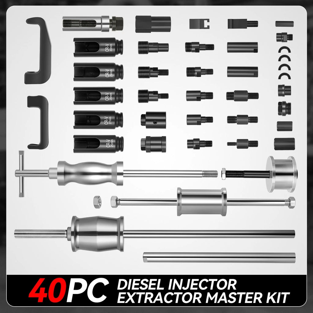 40pcs Diesel Injector Extractor Kit for Engine Tool Set