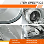 Passenger Side Chrome Projector Headlight Lamp for Volkswagen Beetle (2006–2011)