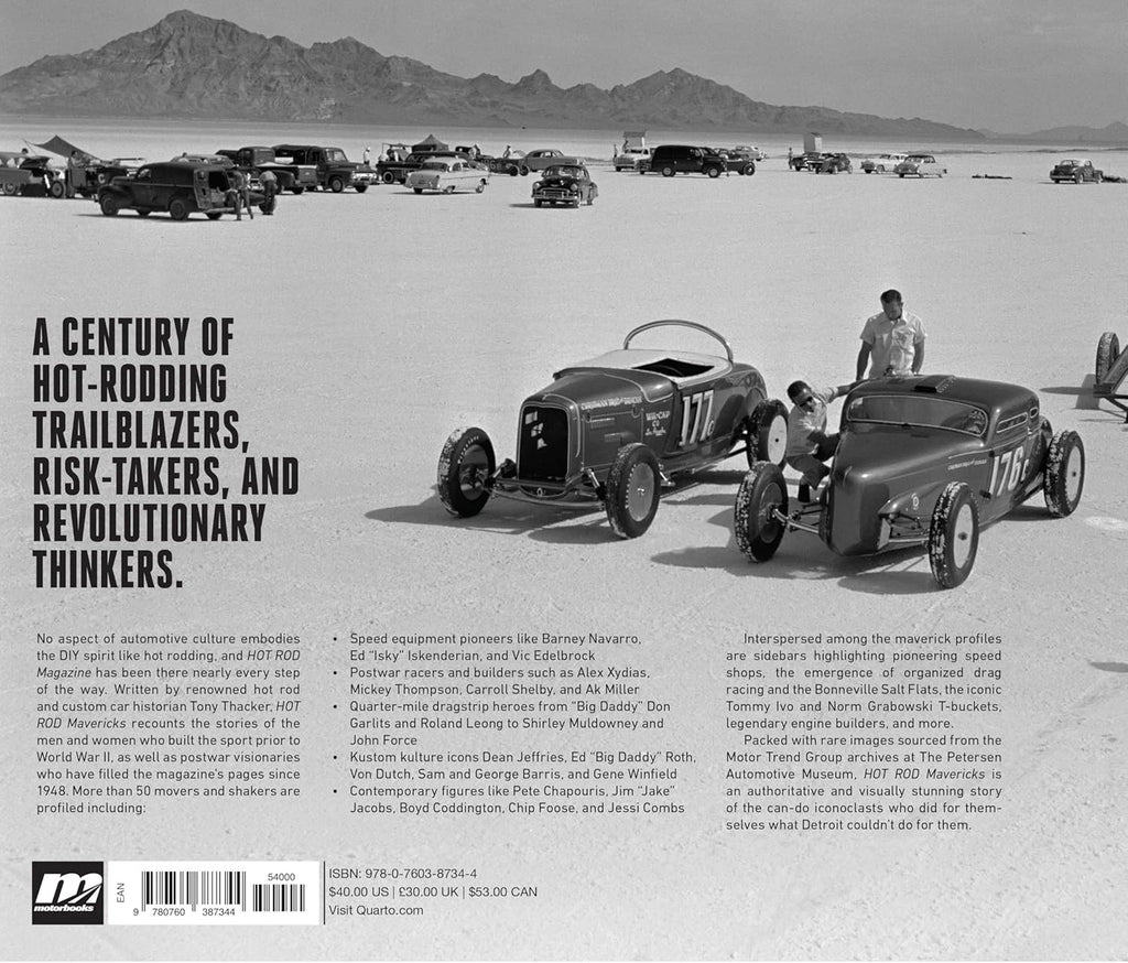 Hot Rod Mavericks Book for Car Enthusiasts 