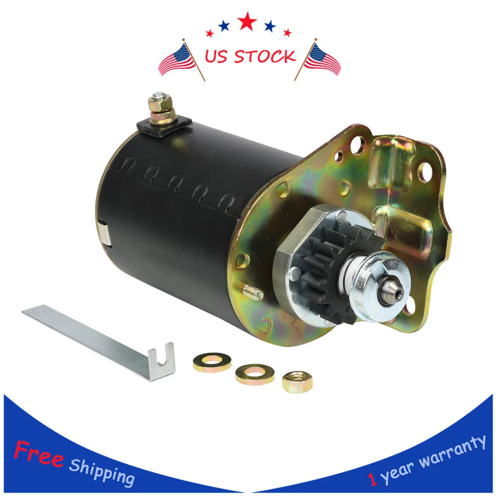 16 Teeth 12V Starter for Briggs & Stratton John Deere (Fits 5742N)