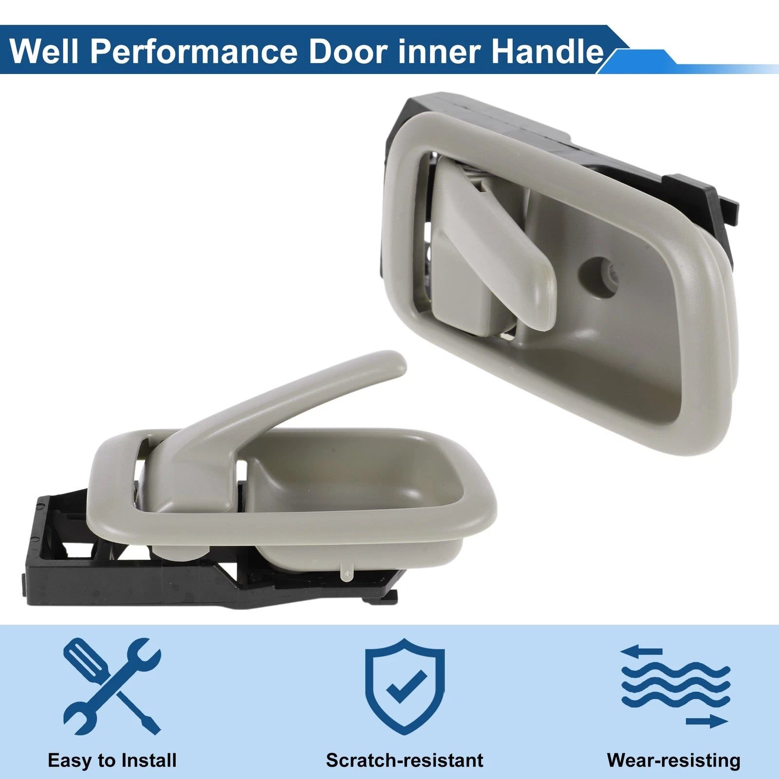 Interior Door Handle for Toyota Tundra (2000–2006) No. 692070C010 Beige