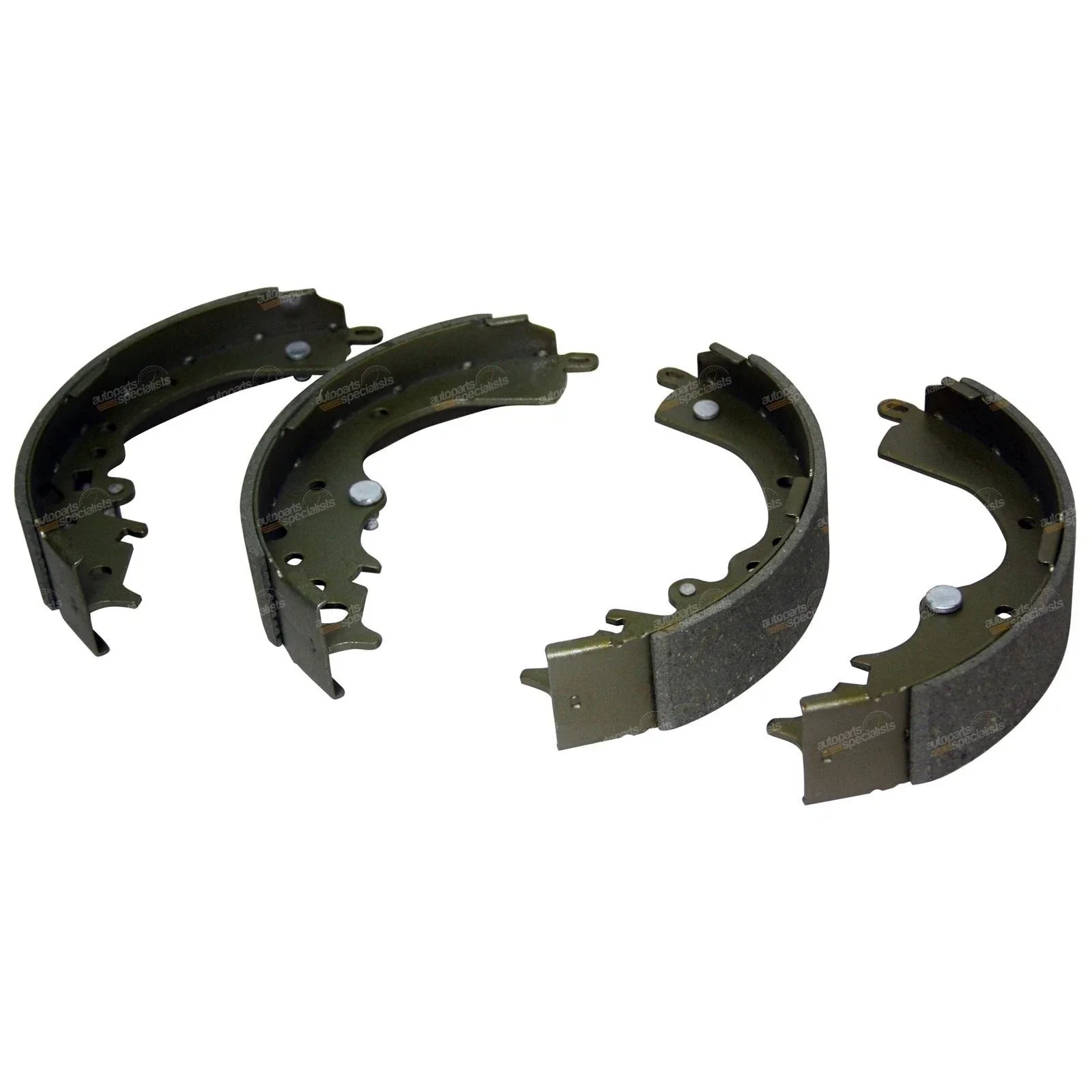 Rear Brake Drums + Shoe Linings for Toyota Hiace (2005–2009)