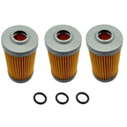 3Pcs Fuel Filter 3GMD 3HM 3HM35 for Yanmar 3QM30 1GM 1GM10