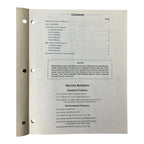 Service Manual Index & Bulletin for Mercruiser (1993) 90-806537930 693