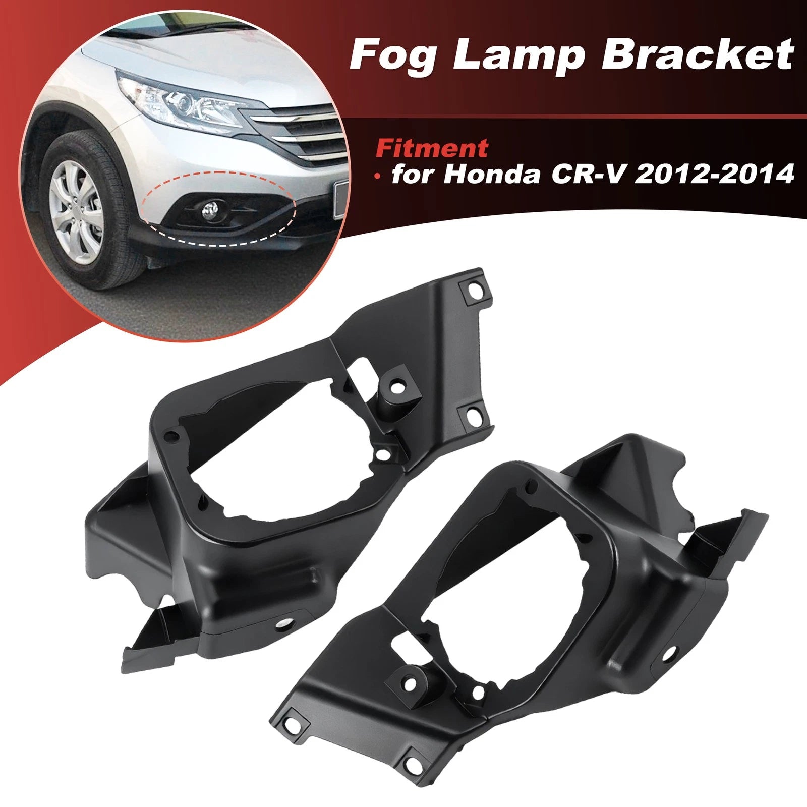 Fog Light Bracket Set for Honda CR-V (2012–2014) 33961T0AA00
