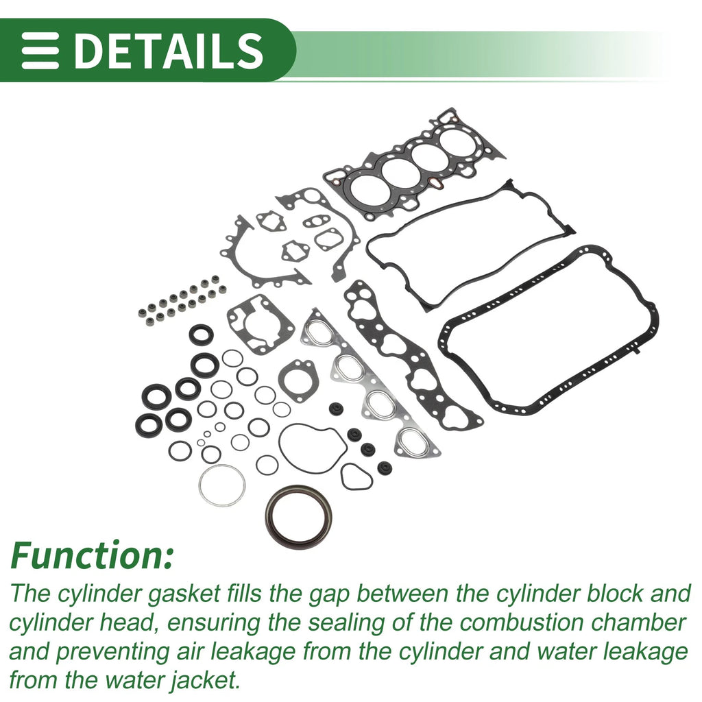Set of 1 Cylinder Head Gasket for Honda Civic HX/CX/DX/LX (No.HS9915PT1)