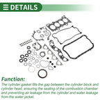 Set of 1 Cylinder Head Gasket for Honda Civic HX/CX/DX/LX (No.HS9915PT1)