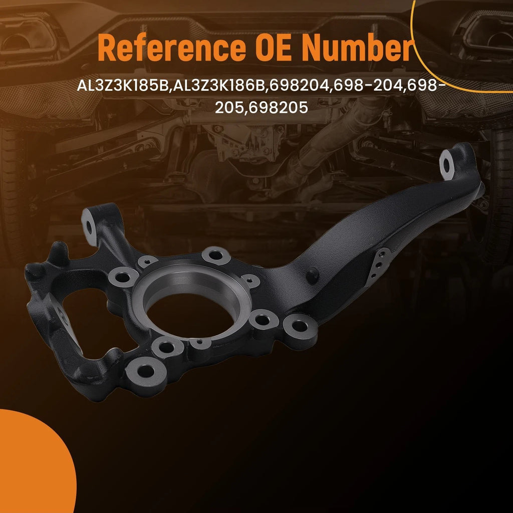 Set of 2 Front Knuckles for Ford F-150 4WD (2010–2014) AL3Z3K186B 698-205