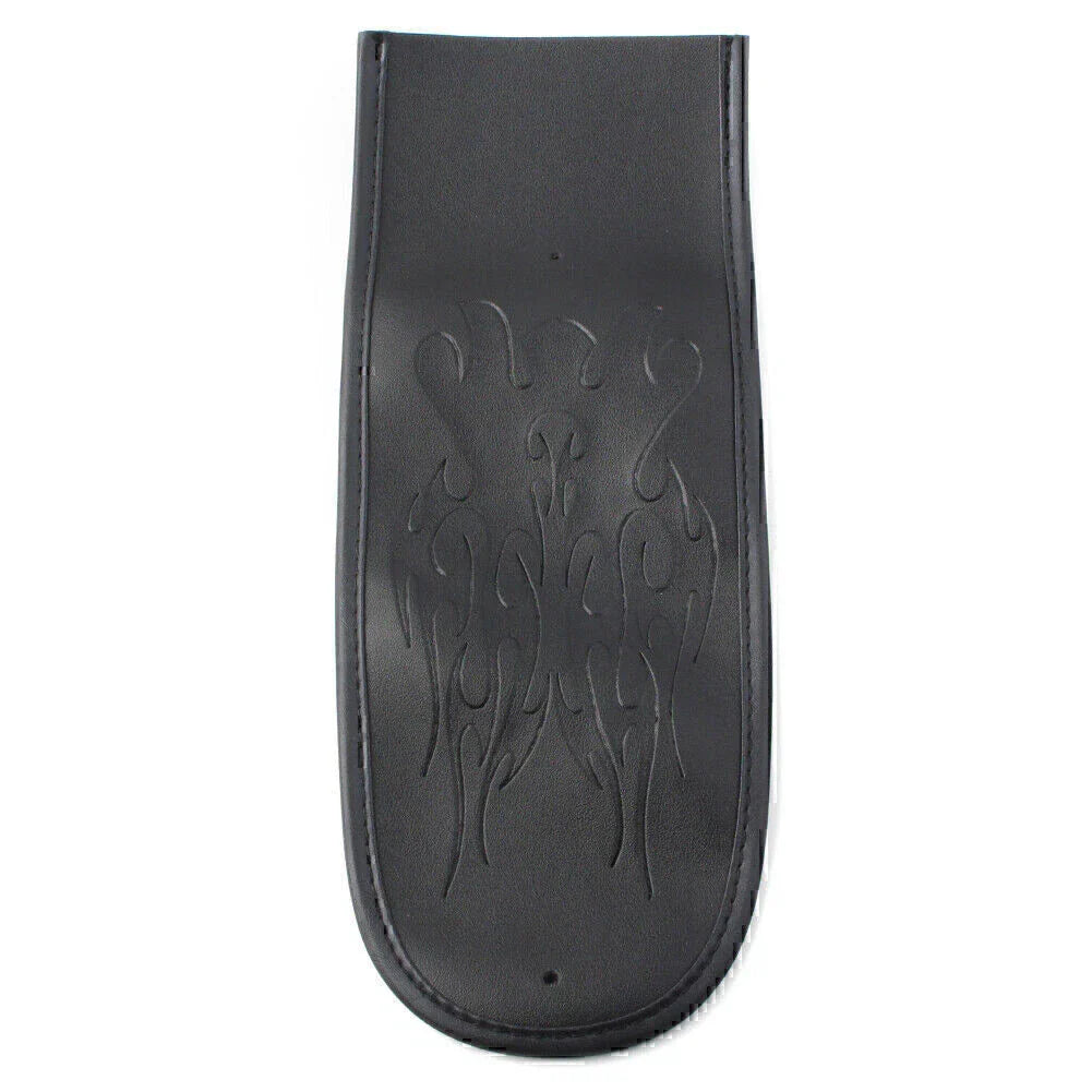 Leather Cushion Rear Flame Stitching for Harley Dyna Fat Bob & Street Glide