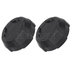 2X Matte Black Rim Caps 1524066-458 for Polaris Ranger 570 Crew SP (2022–2025)