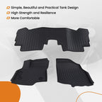Custom Black Floor Mats for Chevrolet Bolt EV (2017–2023) Waterproof TPE