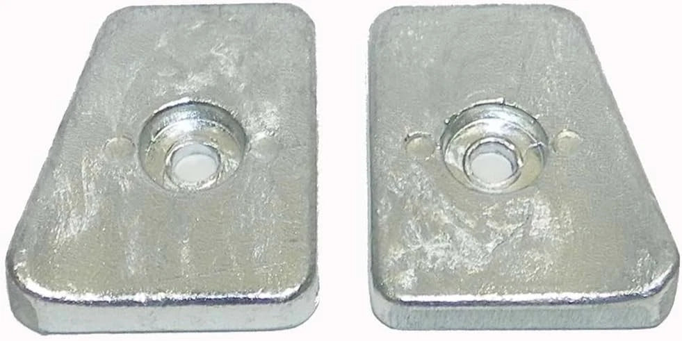 Set of 2 Zinc Anodes for Johnson/Evinrude BRP/OMC (OEM# 434029)