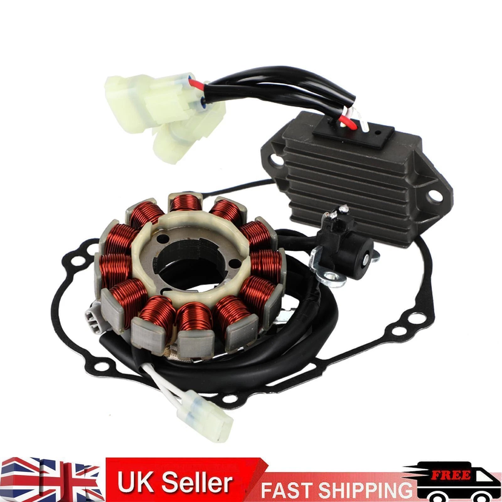 Regulator Magneto Stator Coil Gasket Kit for Yamaha YZ250F (2014–2018) T9 CG34C