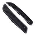 Hood Grille Vent Cover for Mercedes W221 (2007–2013) 2218800205 Black ABS Pair