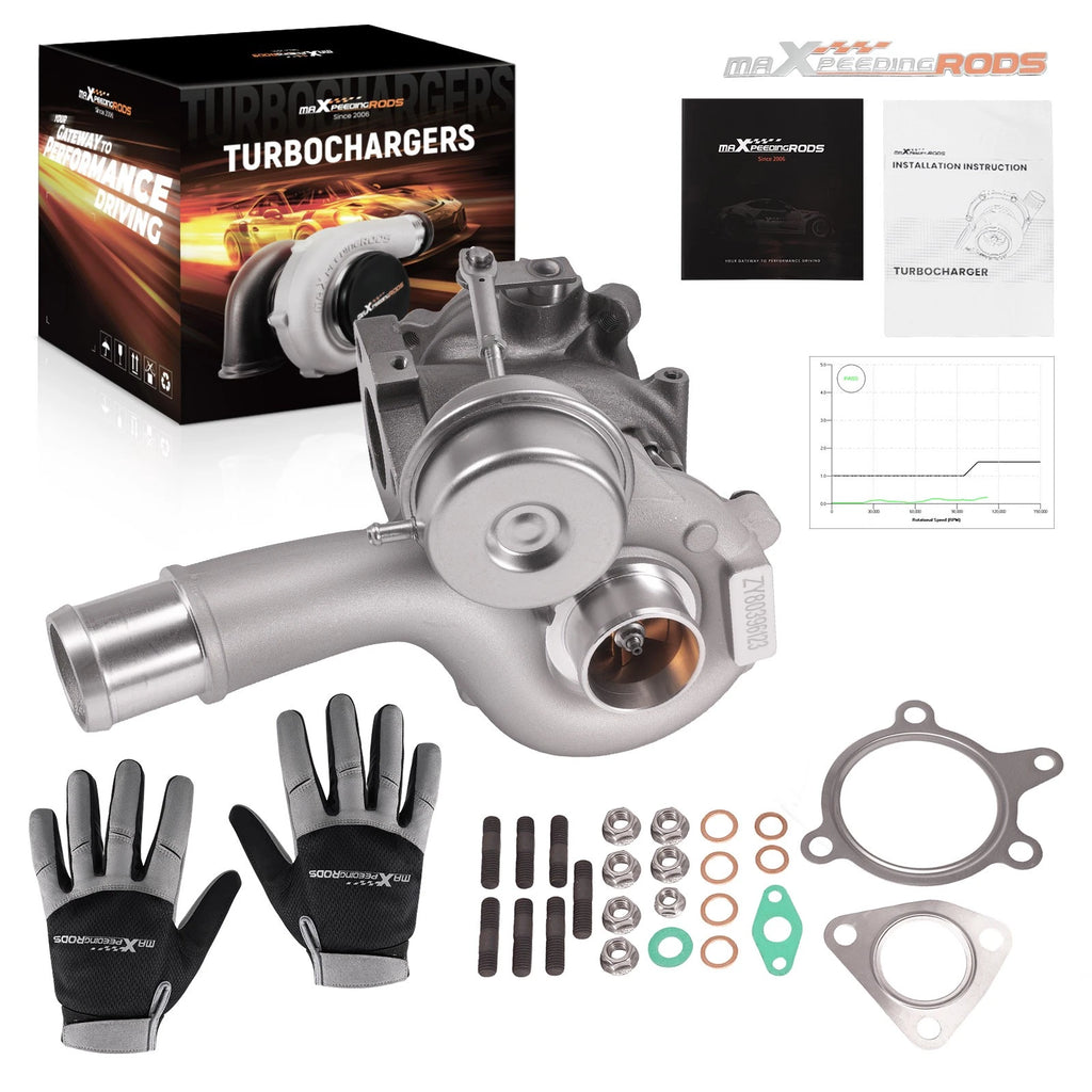RH Billet Turbo for Ford Explorer Taurus Flex Lincoln MKS MKT (2010–2019)