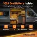 Dual Battery Smart Isolator Kit for Universal 12V 24V