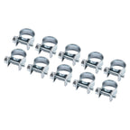 Set of 4 Mini Hose Clips for Fuel Line Clamps (Petrol/Diesel)