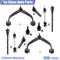 10pcs Front Upper Control Arm Kit for Chevrolet Silverado 2500 HD (2011–2019)