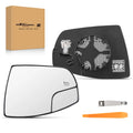 Power Heated Spotter Mirror Glass Left Driver Side for Ford Escape (2013–2019)