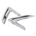 Chrome Side Body Marker Fender Air Wing Vent Trim for BMW 3 Series (2013–2018)