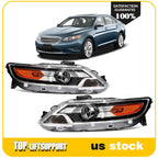 Headlight Assembly for Ford Taurus (2010–2012) Black Housing Projector