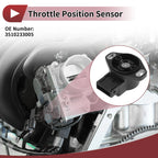 Throttle Position Sensor for Hyundai Elantra (1992–1995) No.3510233005