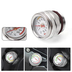 Set of 2 Oil Temperature Gauge Filler Caps for Motorcycle