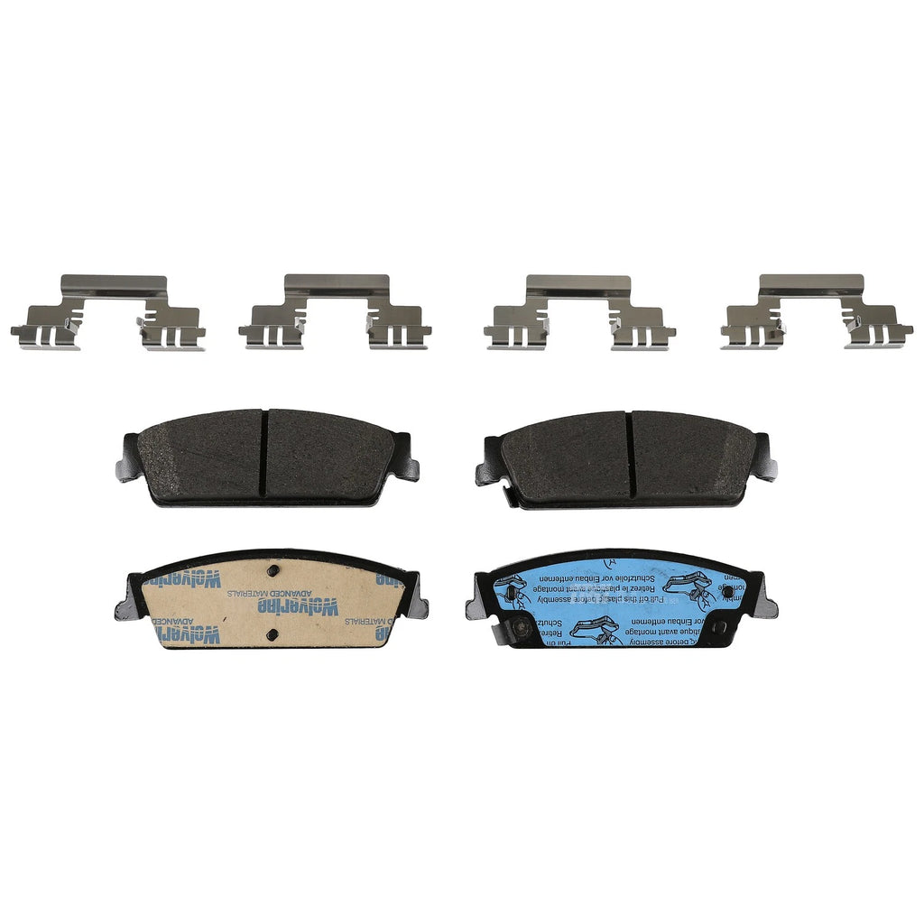 Set of 4 Disc Brake Pads for Chevrolet Tahoe (2007–2014)