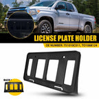 Front License Plate Tag Frame Bracket for Toyota Tundra (2014–2021) TO1068124 EPY