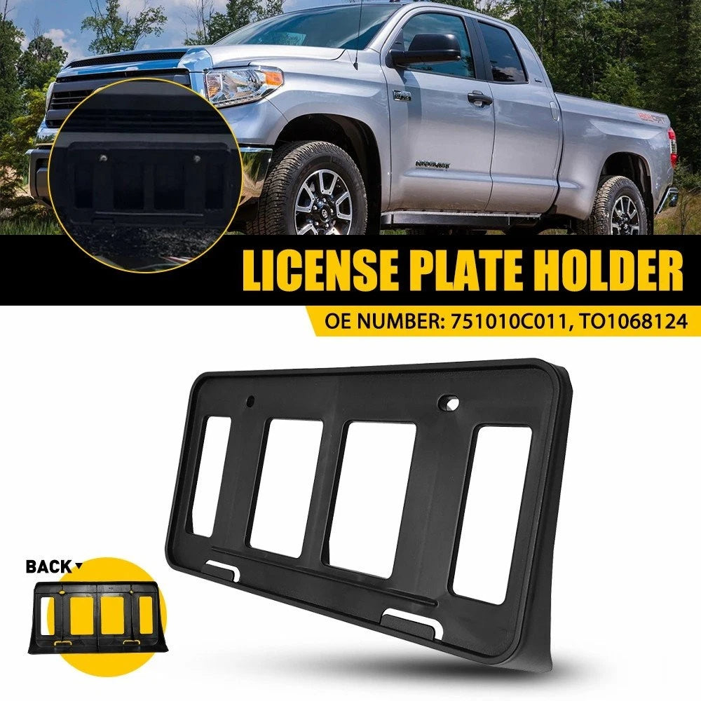 Front License Plate Tag Frame Bracket for Toyota Tundra (2014–2021) TO1068124 EPY