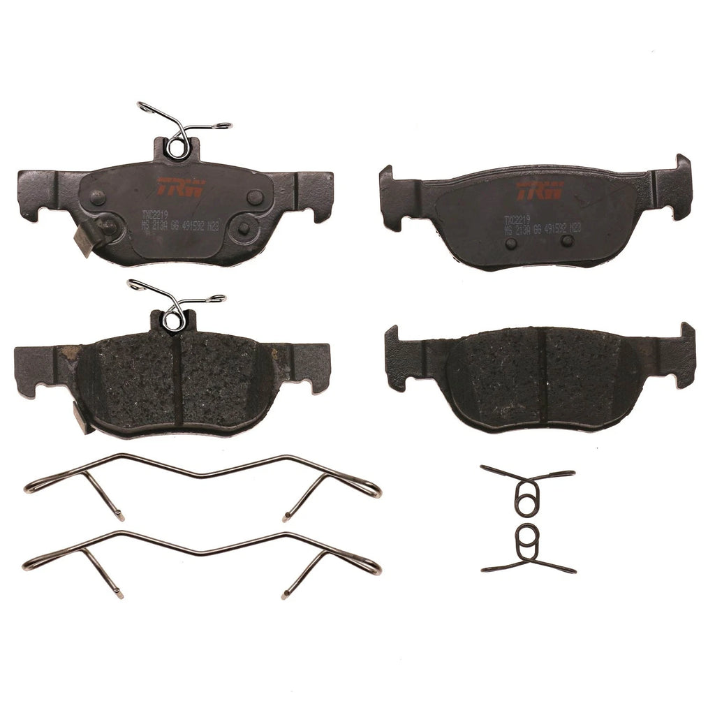 Set of 4 Disc Brake Pads for Mazda 3 (2019-2021)