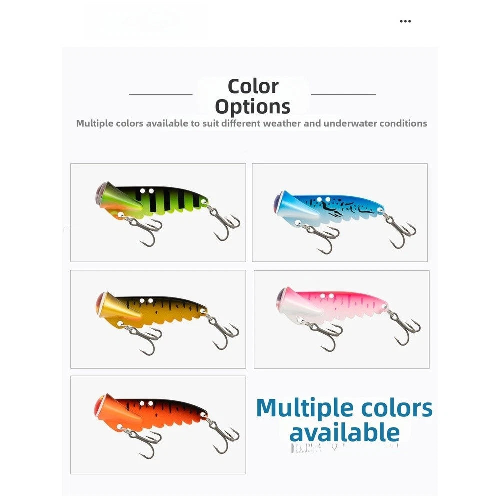 8 Gram Luesha VIB Metal Lure Multi Color 46cm Hard Bait for Fishing