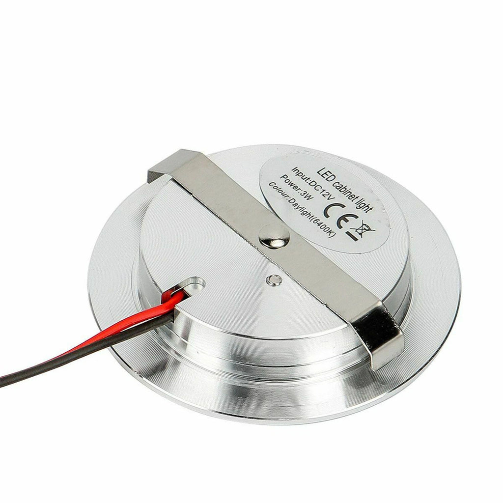 12V LED Recessed Ceiling Lights for RV Camper (6400K)