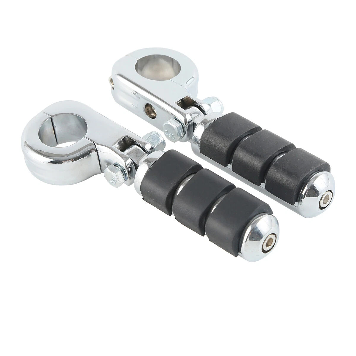 1 1/4" Engine Guards Highway Foot Pegs for Harley Road Electra Glide