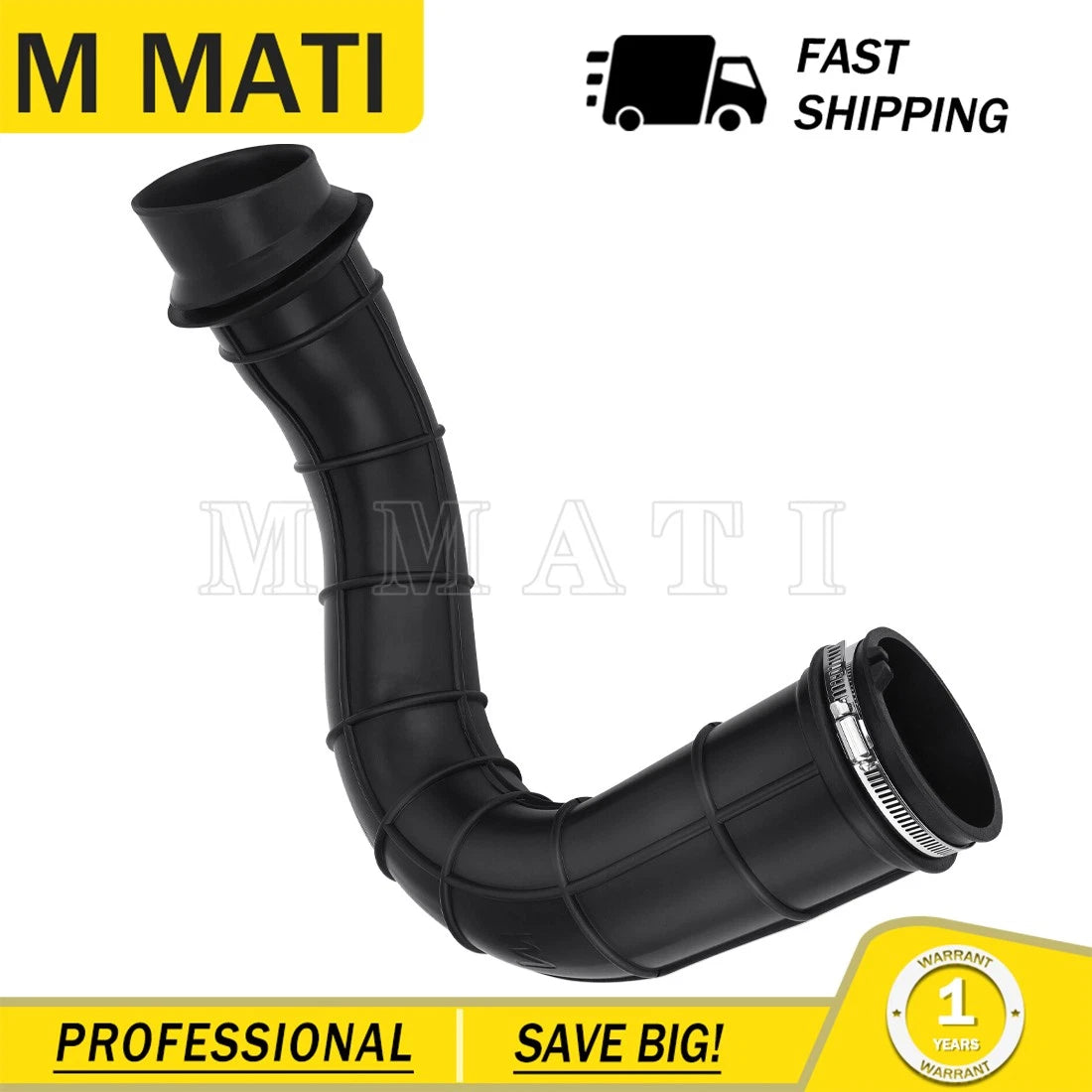 Airbox In Hose Boot 5414691 w/ Clamp for Polaris RZR XP Turbo XP 1000 (2014–2023)