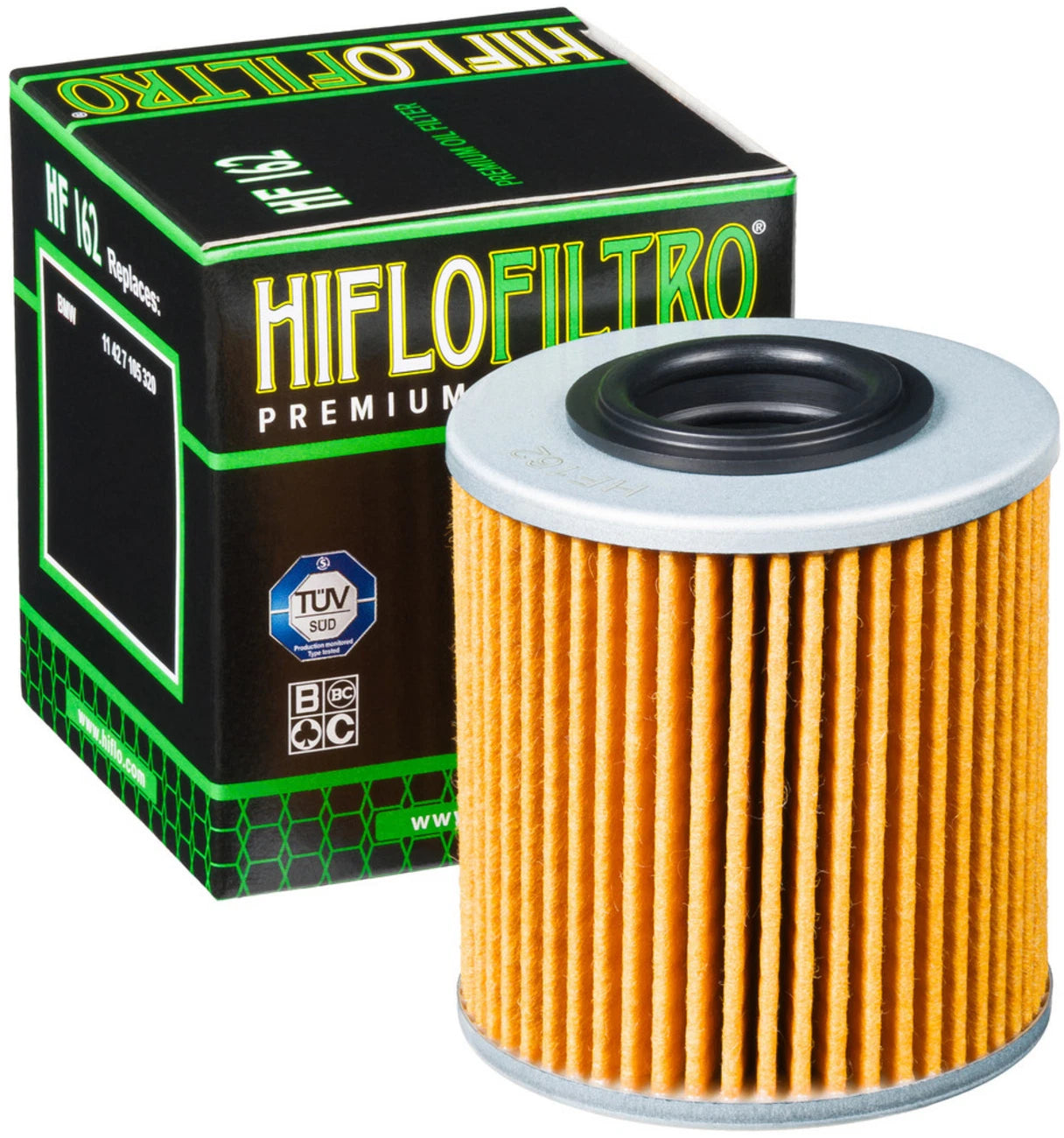 HIFLOFILTRO Oil Filter HF162 for Various Makes and Models