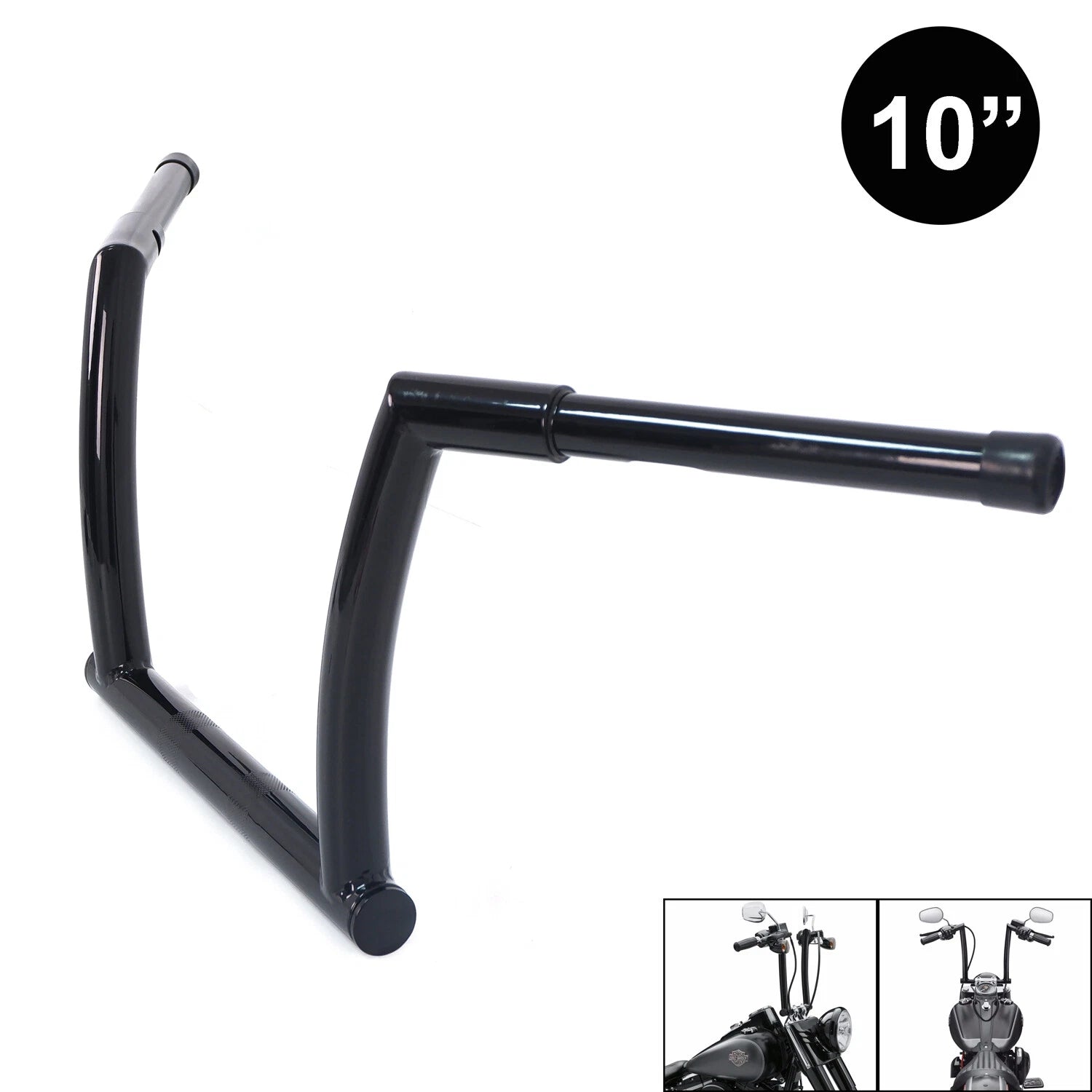 10" Rise Ape Hanger Handlebar for Harley FLTRX FLTRXS FLTRU (2015–2020)