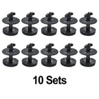 Plastic Car Floor Mat Clip Carpet Grips Fastener Screws for BMW