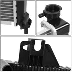Aluminum Radiator for Jeep Liberty 2.4L (2002–2005) DPI 2482